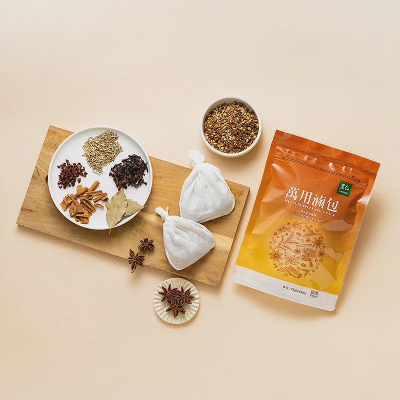 #1529-1 萬用滷包 Multi-Purpose Spice Pack (里仁) 75g, 36/cs