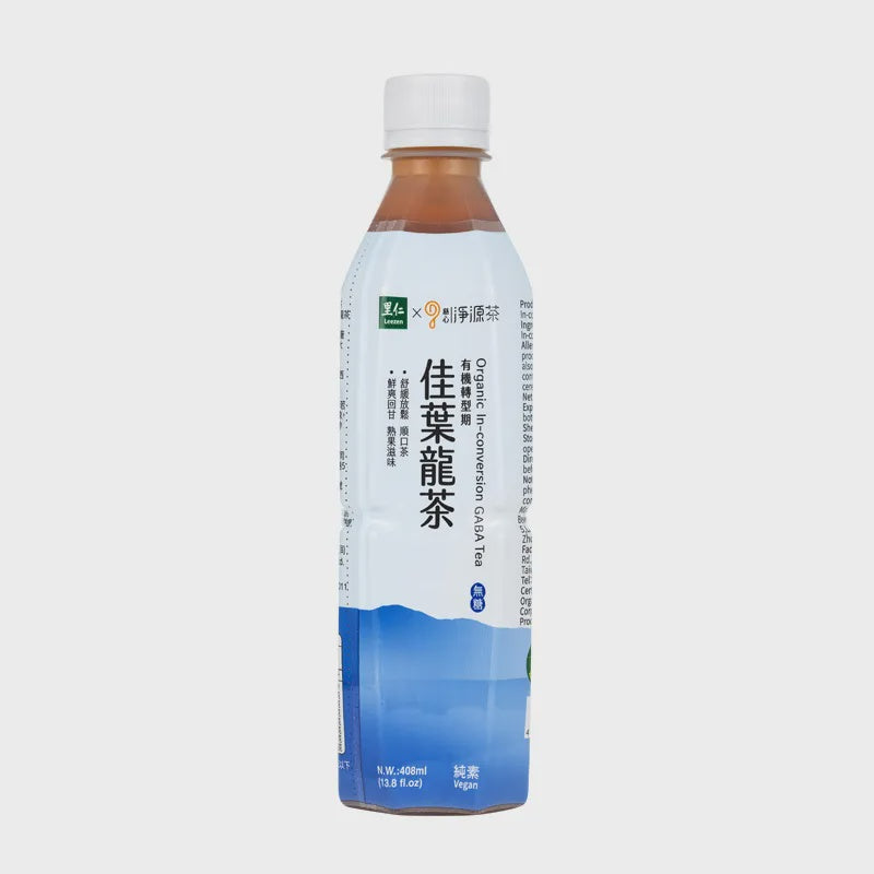 #6401 有機轉型期佳葉龍茶 Organic In-conversion GABA Tea (里仁)408ml, 24/cs