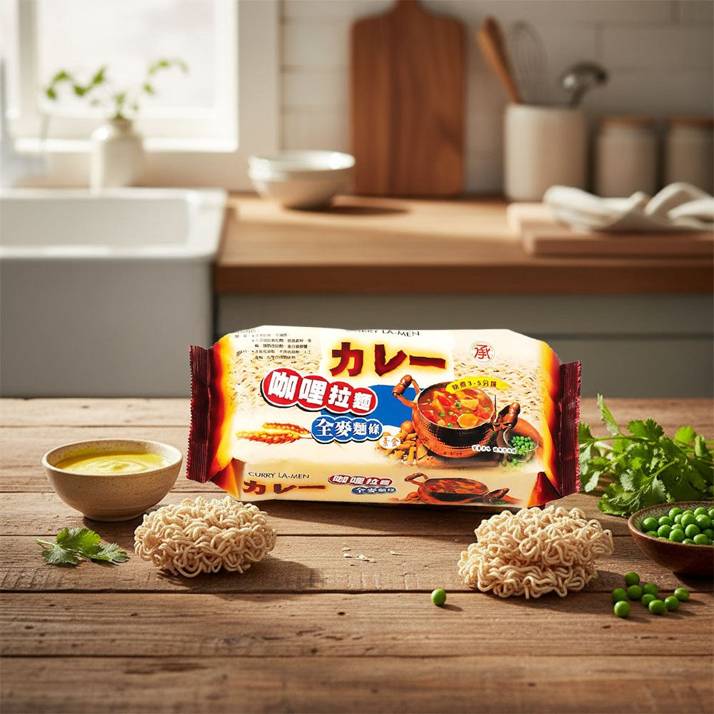 #5193 全麥咖哩拉麵 CURRY LA-MEN (承昌) 420 g, 12/cs
