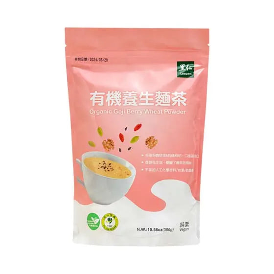 #3427 有機養生麵茶 Organic Goji Berry Wheat Powder (里仁) 300 g