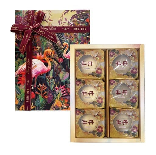 #6512 G13雙鶴丰采綜合禮盒 Assorted Mooncake Gift Box (丰丹) 330g , 30/cs