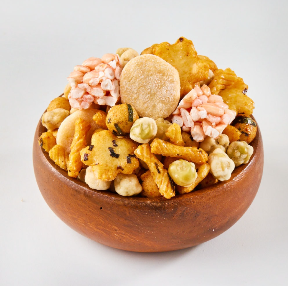 #6406 元氣醬燒米果 Teriyaki Mixed Rice Crackers (豆之家) 20g, 20/cs