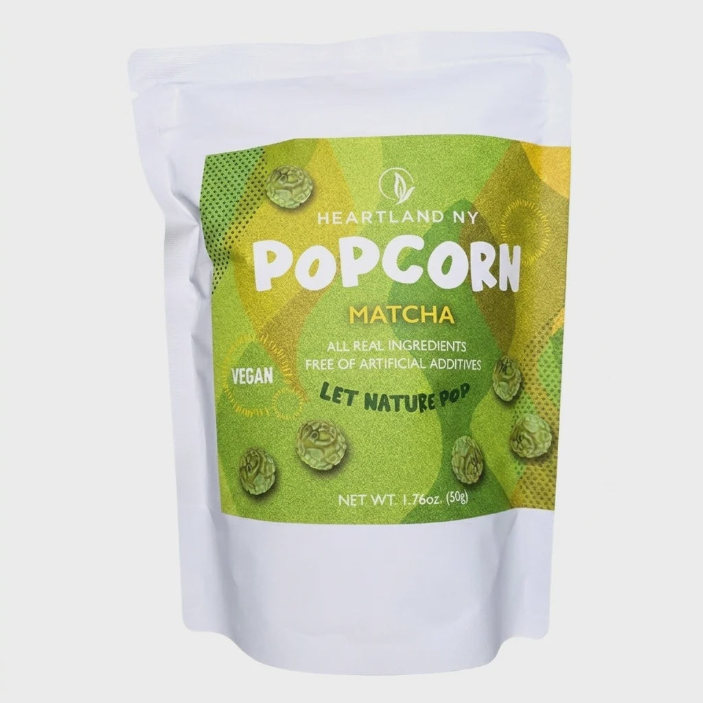 #6685 抹茶爆米花 Matcha Popcorn (HNY), 50g 30/cs