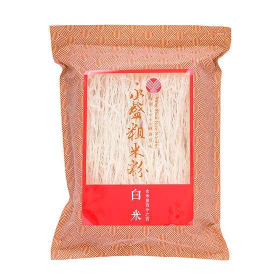 #6004 永盛粗米粉-白米 Yung Shen Thick Rice Noodles (里仁) 600g, 10/cs