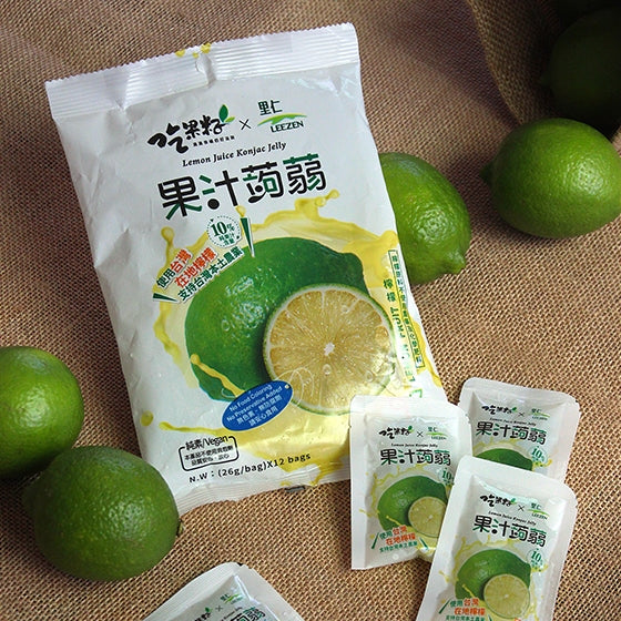 5239 檸檬果汁蒟蒻Lemon Juice Konjac Jelly (里仁) 300gx15入, 20/cs