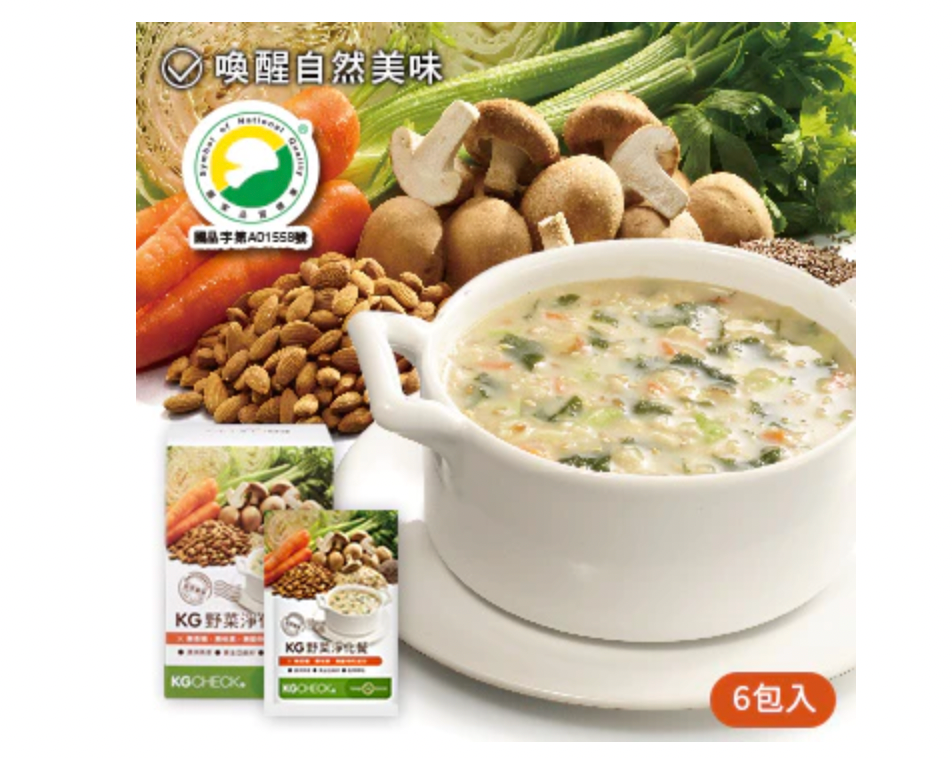 #5213 KG野菜淨化餐 Vegetable Grain Meal (聯華) 180 g (6 pk)