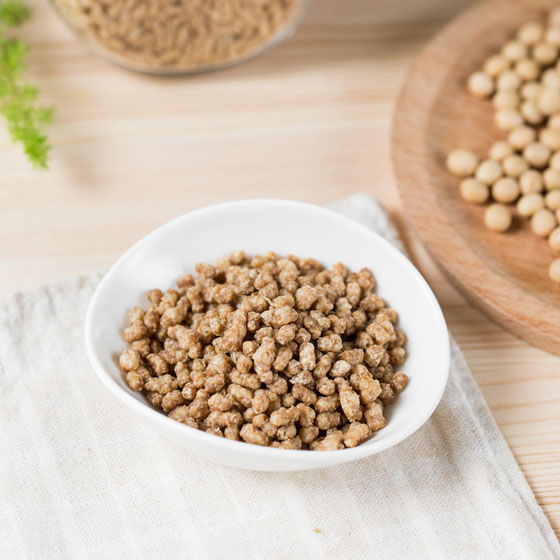 #1626 弘陽-素豆丁 Hung Yang Vege Soy Fiber Crumbs (里仁) 300 g, 12/cs