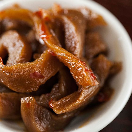 #2591 麻油辣蘿蔔 Sesame Oil Chili Radish (里仁) 170 g, 12/cs