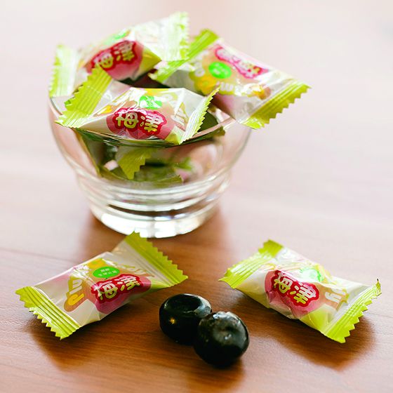 #2145 梅津糖 Plum Candy (里仁) 100 g, 50/cs
