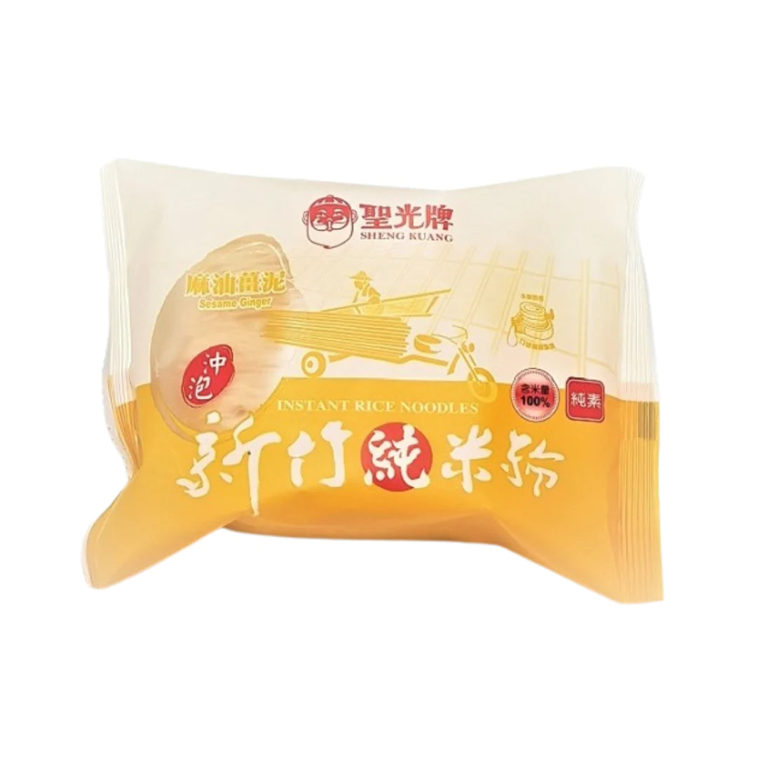 #5185 沖泡式純米米粉-麻油薑泥 Rice Noodles Sesame (永盛) 72 g, 30/cs
