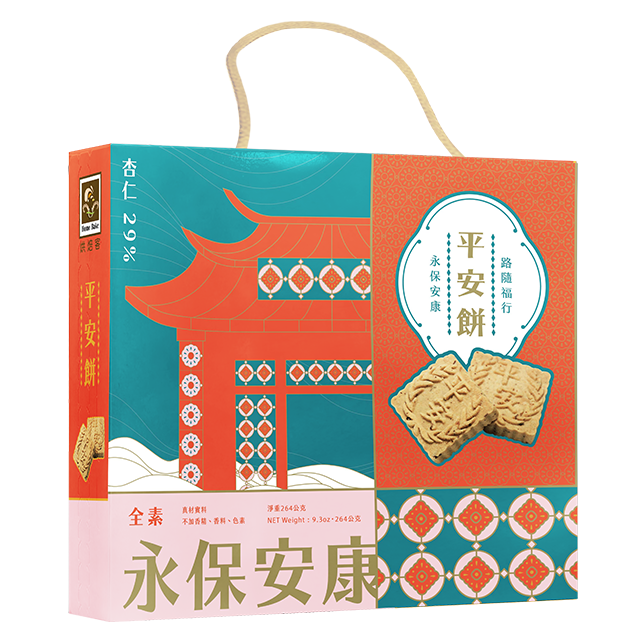 #6001 平安餅12入 Pin An Cake12pack (餐御宴) 264g. 24/cs