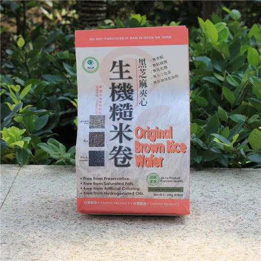 #2729 生機糙米卷 Brown Rice Wafer (禾一發) 250 g, 12/cs