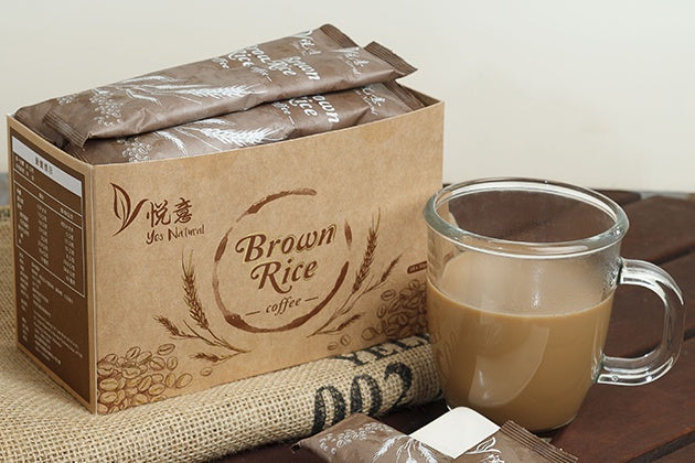 #5507 糙米咖啡-有糖 Brown Rice Coffee (悅意) 18sac/30g, 24/cs