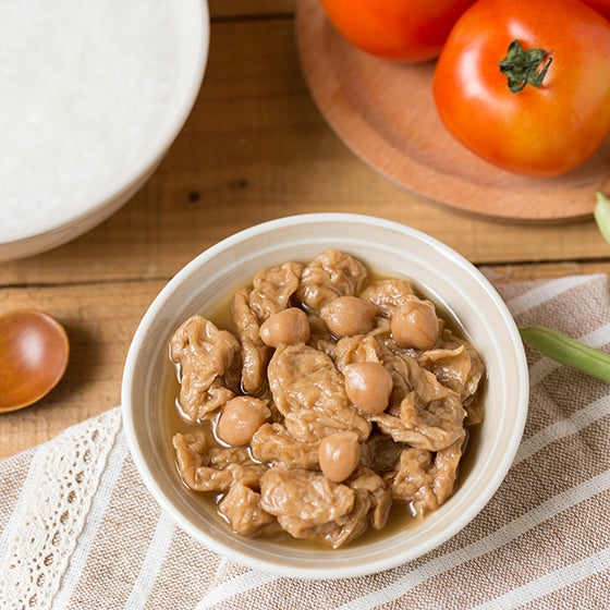 #2966 雪蓮子麵筋 Gluten Puffs with Chick Peas (里仁) 170g