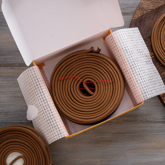 5814 般若香-純沉香24H香環[臻品香] Prajna incense (里仁) 10片, 30