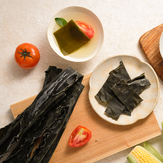 #2594 北海道特級元昆布 Dried Seaweed (里仁) 250 g, 24/cs