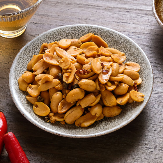 #5172 麻辣花生 Hot & Spicy Peanuts (里仁) 180 g, 20/cs