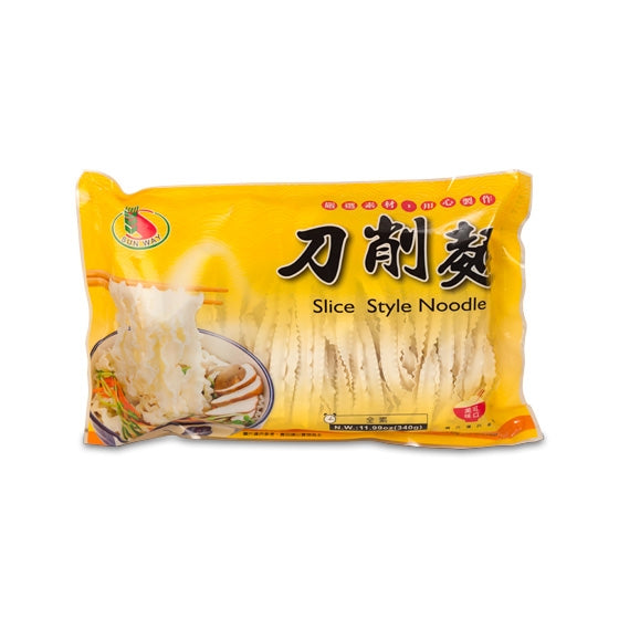 #4384 刀削麵 Slice Style Noodle (里仁) 340g, 20/cs