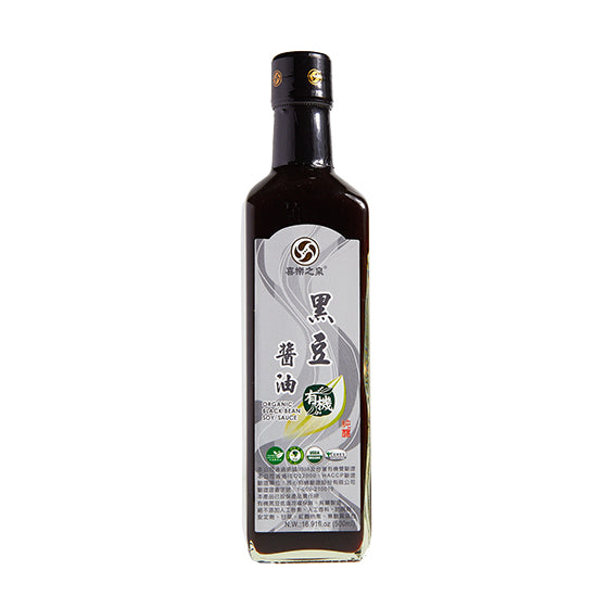 #1510 有機黑豆醬油 Org Black Bean Soy Sauce (里仁) 500 ml, 12/cs