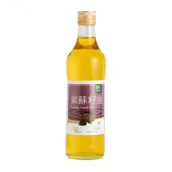 #4754 紫蘇籽油 Perilla Seed Oil (里仁) 500 ml, 12/cs