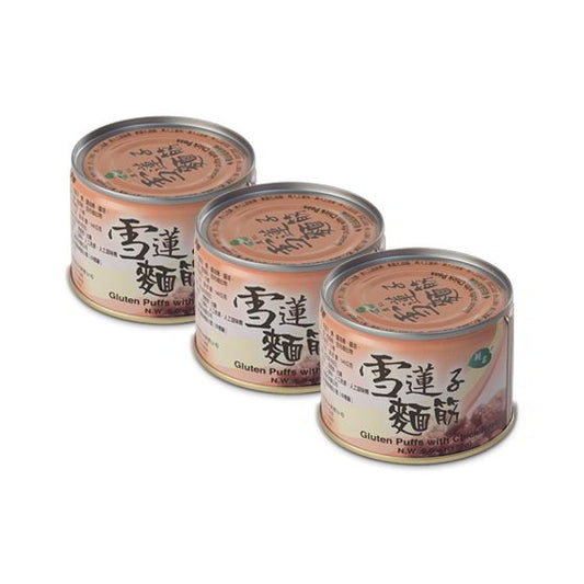 #2966 雪蓮子麵筋 Gluten Puffs with Chickpeas (里仁) 170 g
