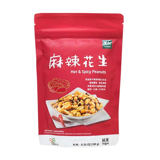 #5172 麻辣花生 Hot & Spicy Peanuts (里仁) 180 g, 20/cs