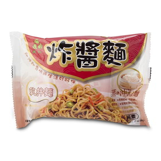 #2371 炸醬乾拌麵 Noodles w Soy Bean Paste (里仁) 90 g, 30/cs