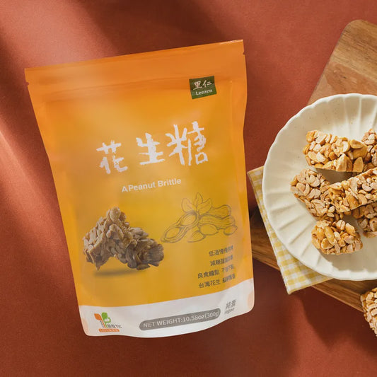 #5233 花生糖 Bootein-Peanut Chunks (里仁) 300g, 20/cs