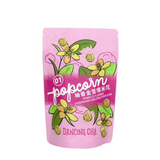 #5429 柚香金萱爆米花 Pemelo flower Jinxuan Oolong popcorn (舞間茶心) 60g, 100/cs