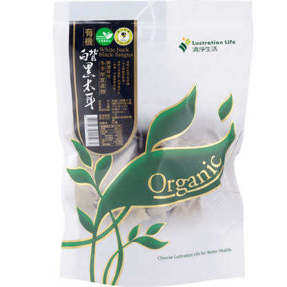 #6468 有機白背黑木耳 Organic White Back Black Fungus (清淨生活) 70 g