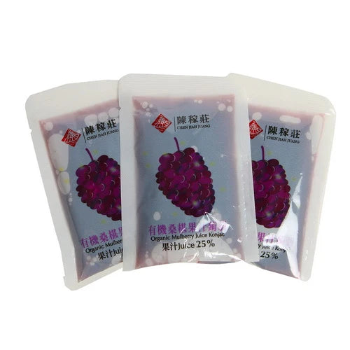 #5426 有機果汁蒟蒻-綜合口味-桑椹-草莓-百香果 Organic Juice Konjac (陳稼莊) 20 g × 36