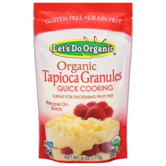 #2375 有機西米露[微小粒] Org Tapioca Granules (UNFI) 6 oz, 6/cs