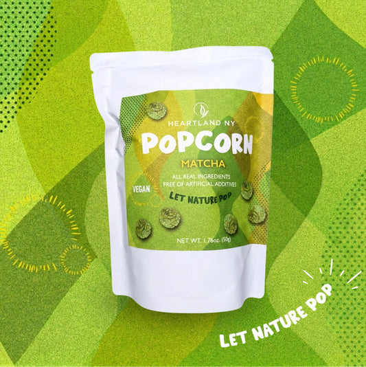 #6685 抹茶爆米花 Matcha Popcorn (HNY), 50g 30/cs