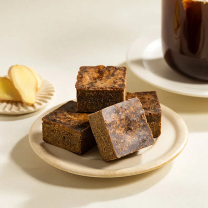 #6592 老薑黑糖磚 Brown Sugar Ginger Cubes (里仁) 280 g (35 g × 8 pcs)