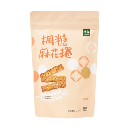 #6387 楓糖麻花捲 Maple Syrup Multigrain Twists (里仁) 60 g