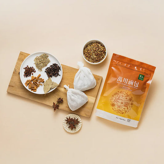 #1529-1 萬用滷包 Multi-Purpose Spice Pack (里仁) 75g, 36/cs