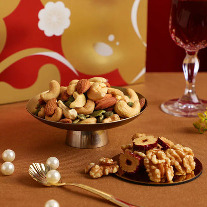 #6339 翠菓子 粹脆棗片綜合堅果禮盒 Mixed Nuts with Red Dates Gift Box (豆之家) 400 g (20 g × 20 pk)