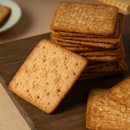 #1410 胚芽餅 [大] Wheat Germ Crackers (里仁) 600 g