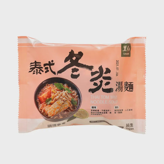 #6416 泰式冬炎湯麵 Thai Tom Yam noodle soup (里仁) 97g, 48/cs
