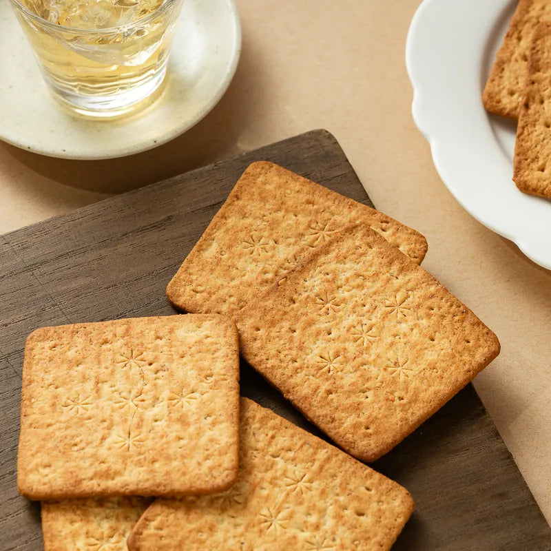#1410 胚芽餅 [大] Wheat Germ Crackers (里仁) 600 g