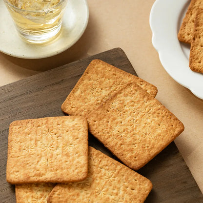 #1410 胚芽餅 [大] Wheat Germ Crackers (里仁) 600 g