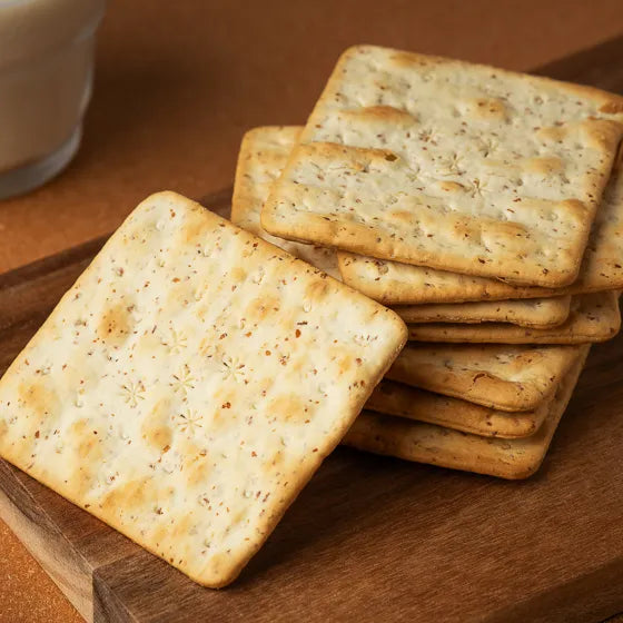 #2385 麥麩蘇打餅 Wheat Bran Saltine Crackers (里仁) 400 g