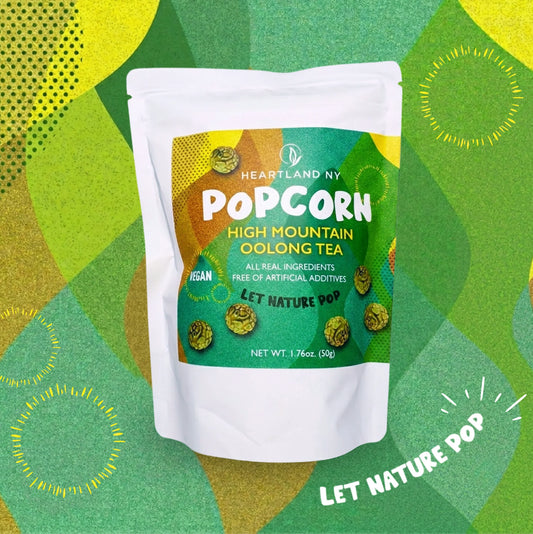 #6681 高山烏龍爆米花 High Mountain Oolong Tea Popcorn (HNY), 50g 30/cs