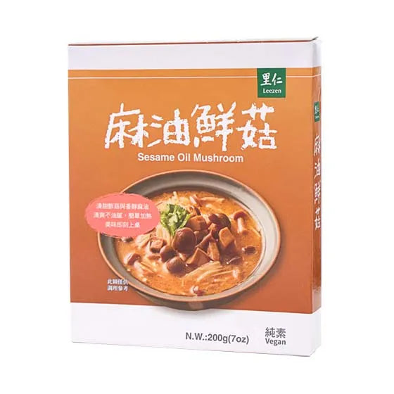#6544 麻油鮮菇 Sesame Oil Mushroom (里仁) 200 g