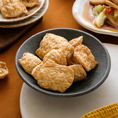 #1627 弘陽-素豆片 Hung Yang Vege Soy Fiber Slices (里仁) 300 g, 12/cs