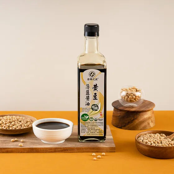 #1514 有機黃豆薄鹽醬油 Organic Low Salt Soybean Soy Sauce (里仁) 500 ml