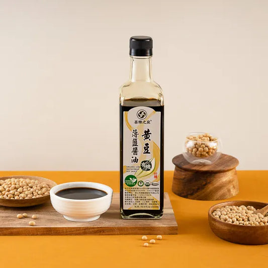 #1514 有機黃豆薄鹽醬油 Organic Low Salt Soybean Soy Sauce (里仁) 500 ml
