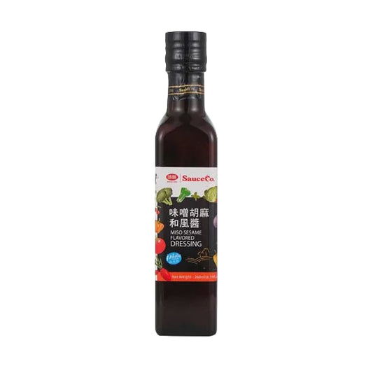 #3823 味噌胡麻和風醬 Miso Sesame Flavored Dressing (里仁) 260 ml, 12/cs