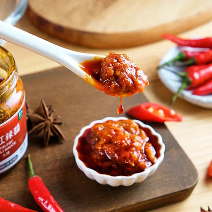 #2503 老缸辣醬 Stir-Fry Chili Sauce (里仁) 155 g, 12/cs