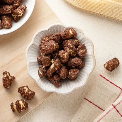 #5221 牛奶可可玉米球 Milk Cocoa Corn Balls (里仁) 50 g